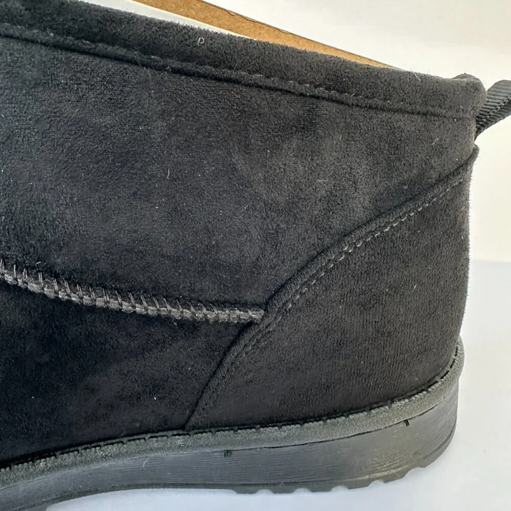SO Lupita Women's Cozy Black Cozy Mini Boots Size 9 - Picture 5 of 7